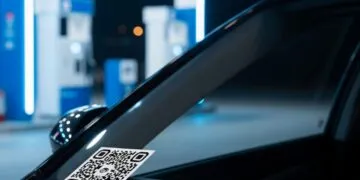 review stiker barcode pertalite di kaca mobil
