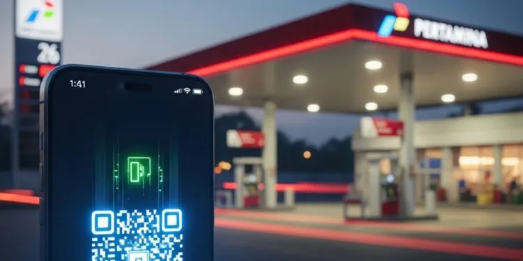 review tampilan baru qr code pertalite 2026