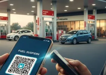 satu barcode pertalite untuk dua mobil berbeda