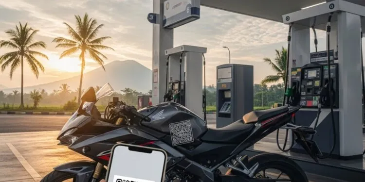 syarat pendaftaran barcode pertalite motor 150cc