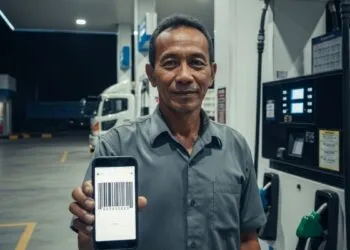 testimoni sopir tentang efisiensi barcode solar digital