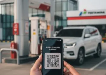 trik lolos verifikasi barcode pertalite mobil mewah